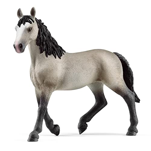 schleich HORSE CLUB 13955 2023 Cheval de Selle Francais Stute Pferde Figur - Authentische Pferde Figur mit Realistischen Details - Kreatives Pferde Spielzeug für Jungen und Mädchen ab 5 Jahren von SCHLEICH