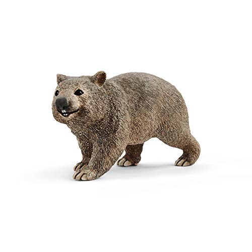 schleich 14834 Wombat, für Kinder ab 3+ Jahren, WILD LIFE - Spielfigur von SCHLEICH