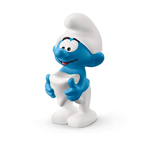 SCHLEICH 20820 Schlumpf mit Zahn, für Kinder ab 3+ Jahren, The Smurfs - Pre School Smurfs Figurines SCHLEICH 20820 Schlumpf mit Zahn, für Kinder ab 3+ Jahren, The Smurfs - Pre School Smurfs Figurines von SCHLEICH