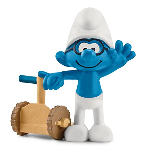 schleich 20834 Segway Schlumpf, für Kinder ab 3+ Jahren, The Smurfs - Pre School Smurfs Figurines von SCHLEICH