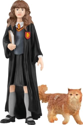 SCHLEICH 4059433713281 Wizarding World Hermine Granger & Krummbein Spielset, Blau, Braun von SCHLEICH