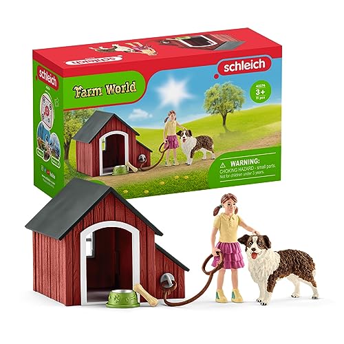 SCHLEICH 42376 Farm World: Hundehütte von SCHLEICH