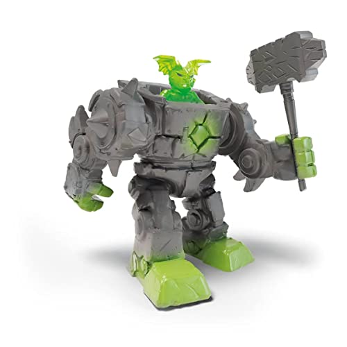 SCHLEICH 42547 Spielfigur - Eldrador Mini Creatures Stein-Roboter (Eldrador Creatures), Mix von SCHLEICH