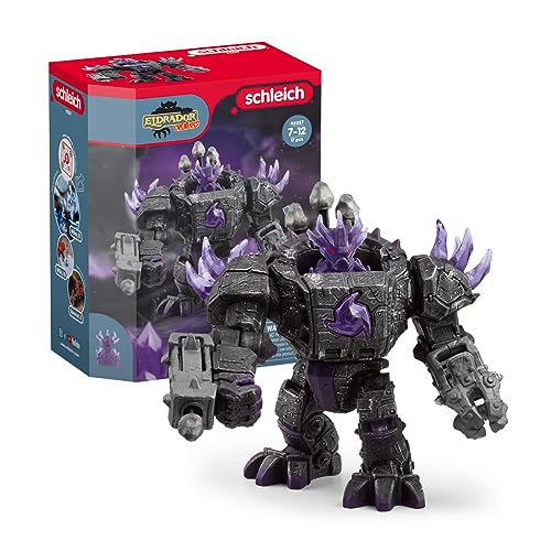 schleich 42557 Schatten Master-Roboter mit Mini Creature, für Kinder ab 7-12 Jahren, ELDRADOR CREATURES - Spielset von SCHLEICH