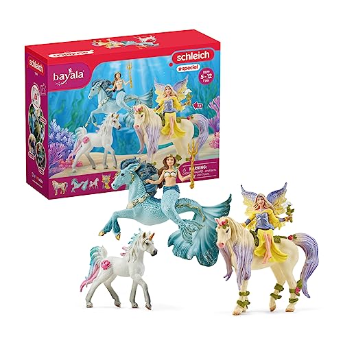 schleich 72178 bayala Starter Set, ab 5 Jahren, BAYALA - Spielset, 7 Teile, exklusiv bei Amazon von SCHLEICH