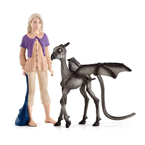 schleich 42636 Luna & Thestral, ab 6 Jahren, HARRY POTTER - Spielfigur, 12 x 2 x 10 cm von SCHLEICH