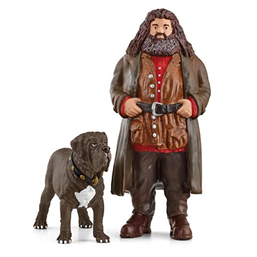 schleich 42638 Hagrid & Fang, ab 6 Jahren, Harry Potter - Spielfigur, 8 x 11,5 x 13 cm, Mehrfarbig/Meereswellen (Ocean Tides) von SCHLEICH