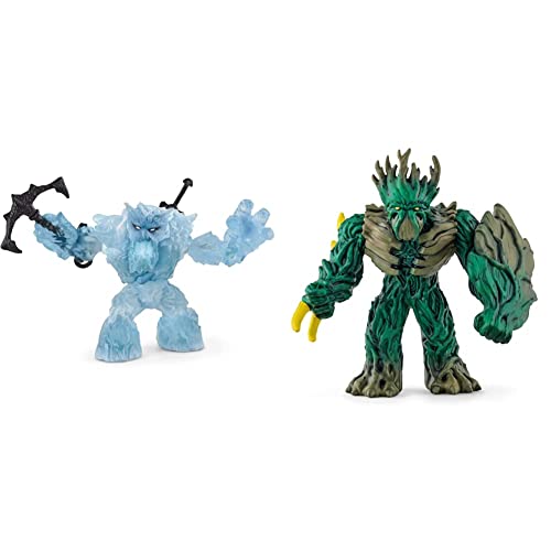 SCHLEICH 70146 Spielfigur - Eisgigant (Eldrador Creatures), Mix & 70151 Spielfigur -Dschungelherrscher Eldrador Creatures, Mehrfarbig von SCHLEICH