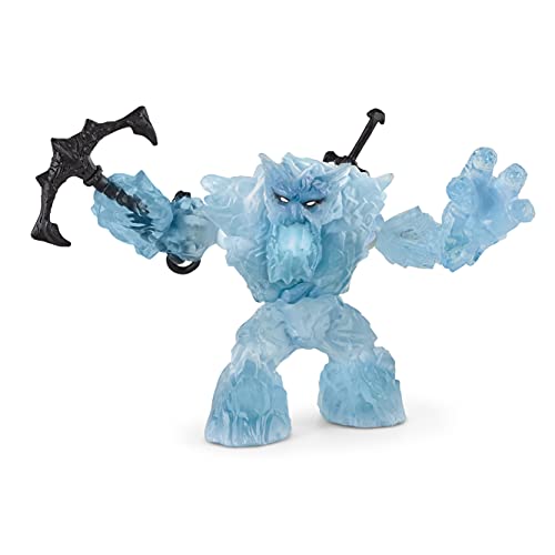 schleich ELDRADOR CREATURES 70146 Mythisches Eismonster - Eis Monster mit Magischem Schwert und Spitzhacke, Bewegliche Fantasy Actionfigur, Robuste Figuren ab 7 Jahren von SCHLEICH