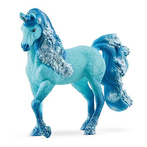 schleich BAYALA 70757 Elementa Zauberhafte Unterwasser Einhorn Figur, Detailreiches Fantasie- Einhorn Spielzeug Figuren - Fantasievolles Spielen für Kinder von 5-12 Jahren von SCHLEICH