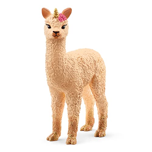 schleich BAYALA | Lama Einhorn Junges 70761 | detailgetreue, fantastische Figuren | tolles Geschenk für Mädchen und Jungen | wunderschöne Sammelfiguren | Spielfigur ab 5 Jahren | 6 x 2 x 8 cm von SCHLEICH