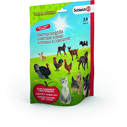 SCHLEICH – 87859 Farm World Überraschungstüte – 3er Pack von SCHLEICH