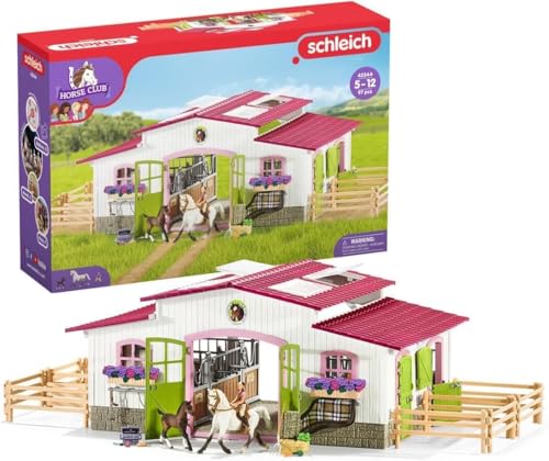 SCHLEICH Horse Club | Reiterhof mit Reiterin und Pferden 42344 | Set inkl. Mädchenfigur, 2 Pferden & Zubehör | tolles Geschenk für Kinder | Spielzeug ab 5 Jahren | 97 Teile | exklusiv bei Amazon SCHLEICH Horse Club | Reiterhof mit Reiterin und Pferden 42344 | Set inkl. Mädchenfigur, 2 Pferden & Zubehör | tolles Geschenk für Kinder | Spielzeug ab 5 Jahren | 97 Teile | exklusiv bei Amazon von SCHLEICH
