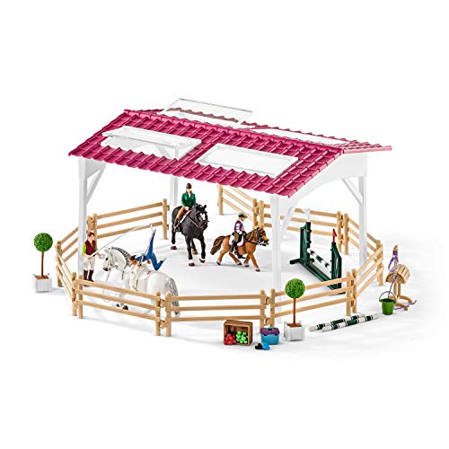 SCHLEICH - Reitschule mit Reiterin und Pferden - 42389 - Sortiment Horse Club von SCHLEICH