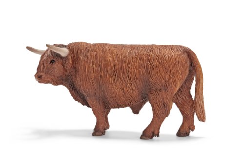 Schleich 13658 - Bauernhof, Schottisches Hochlandrind Bulle von SCHLEICH