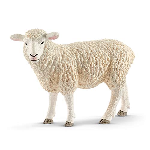 schleich 13882 Schaf, für Kinder ab 3+ Jahren, FARM WORLD - Spielfigur von SCHLEICH