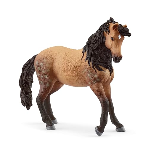 schleich 14894 Andalusier Stute, ab 5 Jahren, HORSE CLUB - Spielfigur, 4 x 13 x 11 cm von SCHLEICH