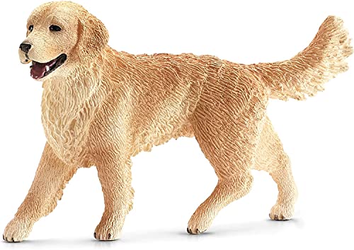 schleich 16395 Golden Retriever Hündin, für Kinder ab 3+ Jahren, FARM WORLD - Spielfigur, Braun von SCHLEICH