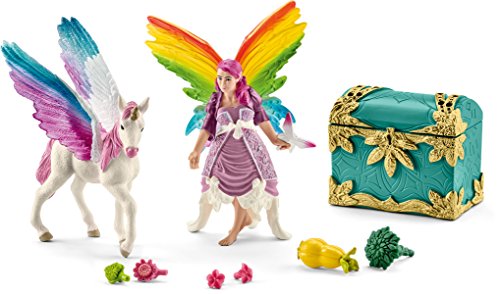 Schleich 41440 - Regenbogenelfe Lis mit Pegasus Fohlen von SCHLEICH