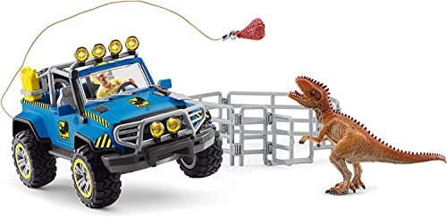 Schleich 41464 Off-road Vehicle with Dino Outpost Dinosaurs von SCHLEICH