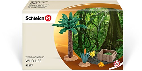 Schleich 42277 42277-Pflanzen und Futter Set von SCHLEICH