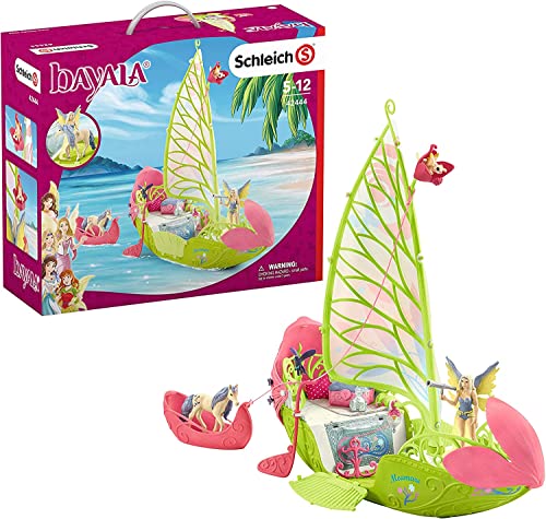 schleich 42444 Seras magisches Blütenboot, für Kinder ab 5-12 Jahren, BAYALA - Spielset von SCHLEICH