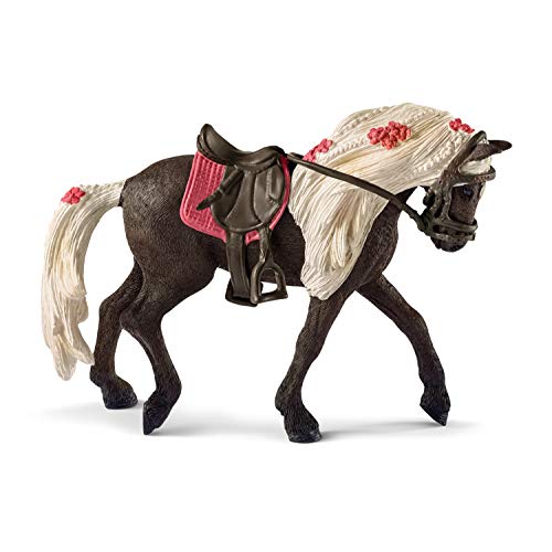 schleich HORSE CLUB 42469 Rocky Mountain Horse Show Stute Pferde Spielset - Mit Realistischen Details und Zubehör, Pferde Spielzeug Set für Jungen und Mädchen ab 5 Jahren von SCHLEICH