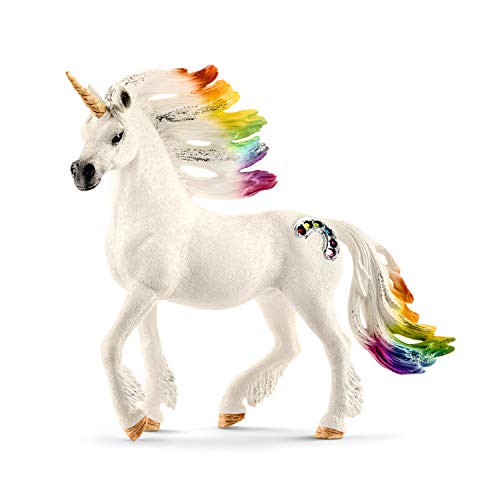 Schleich , Einhorn, 70523 bayala Spielfigur - Regenbogeneinhorn Hengst, Spielzeug ab 5 Jahren von SCHLEICH