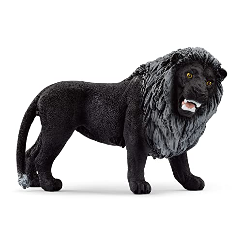 Schleich 72176 - Wild Life - Black Lion, Schwarzer Löwe, 2022 von SCHLEICH