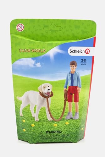 Schleich Farm World 42478 - Spaziergang mit Labrador Retriever Schleich Farm World 42478 - Spaziergang mit Labrador Retriever von SCHLEICH