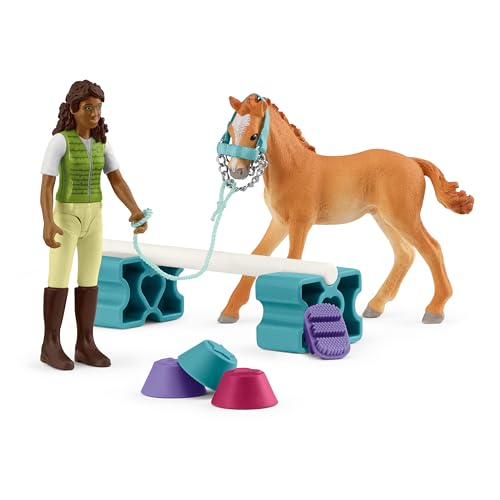 SCHLEICH Spielgebäude Horse Club Trainingsset für Fohlen von SCHLEICH