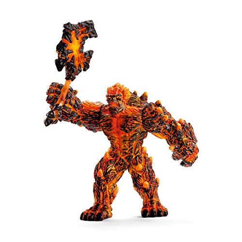 SCHLEICH - Lava-Golem mit Waffe - 42447 - Sortiment Eldrador von SCHLEICH