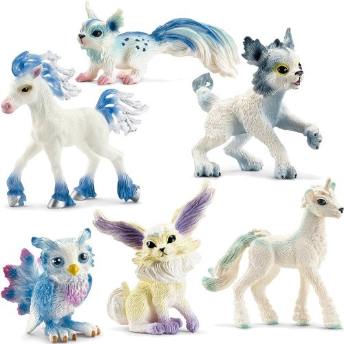 SCHLEICH kt-20244 Eistiere - 70487 bis 70492 (6teilig) von SCHLEICH