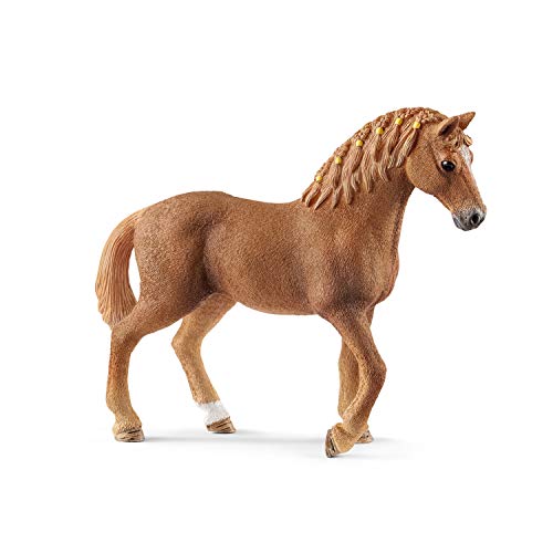 schleich 13852 Quarter Horse Stute, für Kinder ab 5-12 Jahren, HORSE CLUB - Spielfigur, Braun Oder Schwarz von SCHLEICH