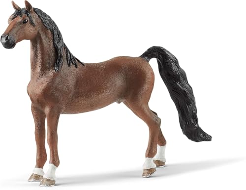 schleich 13913 American Saddlebred Wallach, für Kinder ab 5-12 Jahren, HORSE CLUB - Spielfigur von SCHLEICH