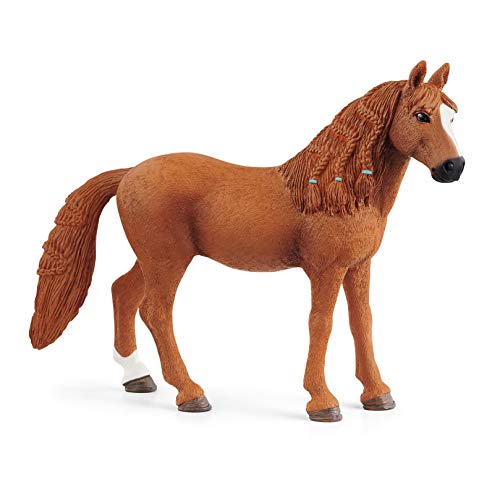 schleich 13925 Deutsches Reitpony Stute, für Kinder ab 5-12 Jahren, HORSE CLUB - Spielfigur von SCHLEICH