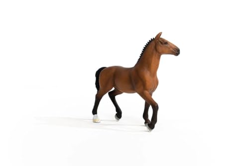 schleich 13927 Hannoveraner Stute, Rappe, ab 5 Jahren, HORSE CLUB - Spielfigur, 14 x 3 x 11 cm von SCHLEICH