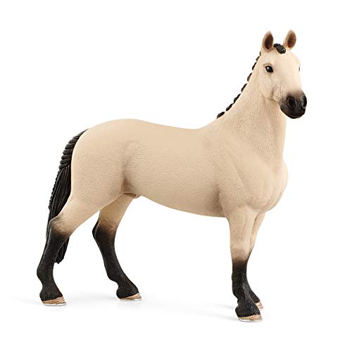 schleich 13928 Hannoveraner Wallach, Falbe, ab 5 Jahren, HORSE CLUB - Spielfigur, 10 x 3 x 13 cm von SCHLEICH