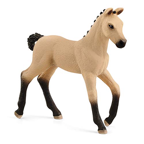 schleich 13929 Hannoveraner Fohlen, Falbe, ab 5 Jahren, HORSE CLUB - Spielfigur, 8 x 3 x 8 cm, Bay von SCHLEICH