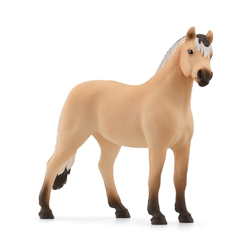 schleich 13979 Fjord Pferd Wallach, ab 5 Jahren, HORSE CLUB - Spielfigur, 4 x 14 x 11 cm von SCHLEICH