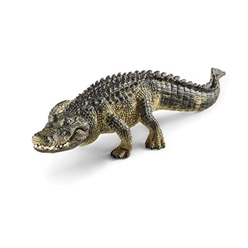 schleich 14727 Alligator, für Kinder ab 3+ Jahren, WILD LIFE - Spielfigur von SCHLEICH