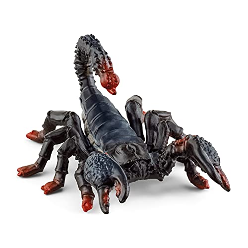 schleich WILD LIFE | Kaiserskorpion 14857 | detailgetreue Tierfiguren | Zoo Spielzeug | tolles Geschenk für Jungen und Mädchen | Deko für Geburtstag | Spielfigur ab 3 Jahren | 7 x 6 x 4 cm von SCHLEICH