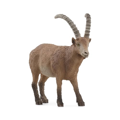 schleich 14873 Steinbock, ab 3 Jahren, WILD LIFE - Spielfigur, 5 x 9 x 3 cm von SCHLEICH