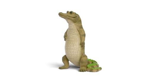 schleich 14913 Rick das Krokodil , ab 3 Jahren, Die Schule der magischen Tiere - Spielfigur, 5 x 9 x 6 cm von SCHLEICH