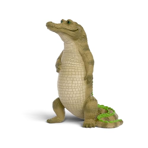 schleich 14913 Rick das Krokodil , ab 3 Jahren, Die Schule der magischen Tiere - Spielfigur, 5 x 9 x 6 cm von SCHLEICH