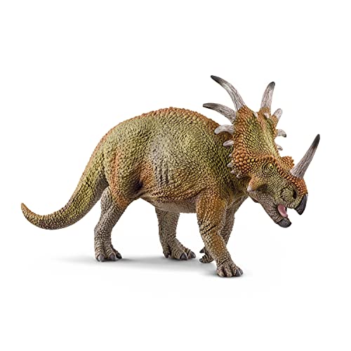 schleich 15033 Styracosaurus, ab 5 Jahren, DINOSAURS - Spielfigur, 6 x 19 x 10 cm, grün von SCHLEICH