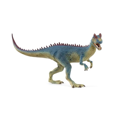 schleich DINOSAURS | Dilophosaurus 15046 | detailgetreuer Dino mit beweglichem Kiefer | tolles Geschenk für Mädchen und Jungen | schleich Dinosaurier Spielzeug ab 3 Jahre | 8 x 23 x 11 cm von SCHLEICH