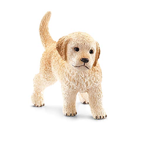 schleich 16396 Golden Retriever Welpe, ab 3 Jahren, FARM WORLD - Spielfigur, 2 x 5 x 3 cm von SCHLEICH