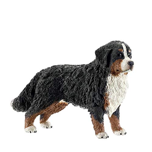 schleich 16397 Berner Sennenhündin, für Kinder ab 3+ Jahren, FARM WORLD - Spielfigur, Weiß von SCHLEICH