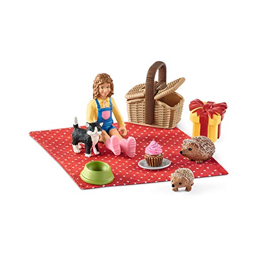 schleich 42426 Geburtstagspicknick, für Kinder ab 3+ Jahren, FARM WORLD - Spielset von SCHLEICH